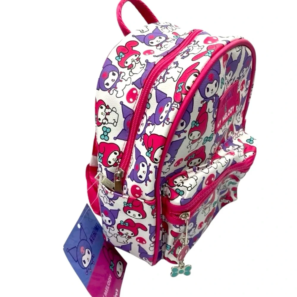 NWT! Sanrio Kuromi & My Melody Mini Backpack